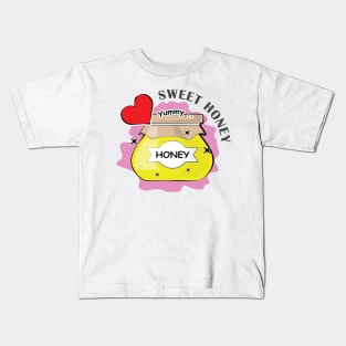 I Love Honey Kids T-Shirt
